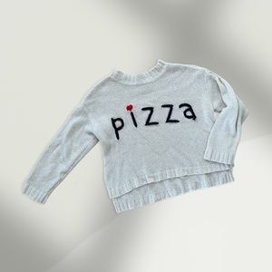 Wild fox Pizza Sweater